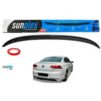Лип спойлер за багажник Sunplex за VW Passat B8 (2015-2020), 3M лепяща лента, черен цвят 1 - Mixauto.bg