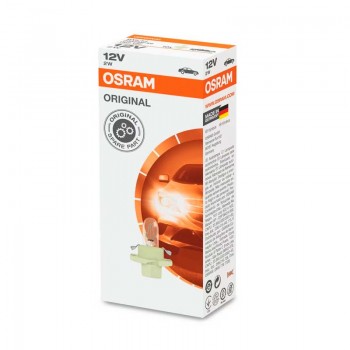 Крушка за табло с нагреваема жичка Osram Original 12V, 2W, B8x.4d, 1 брой 4 -Mixauto.bg