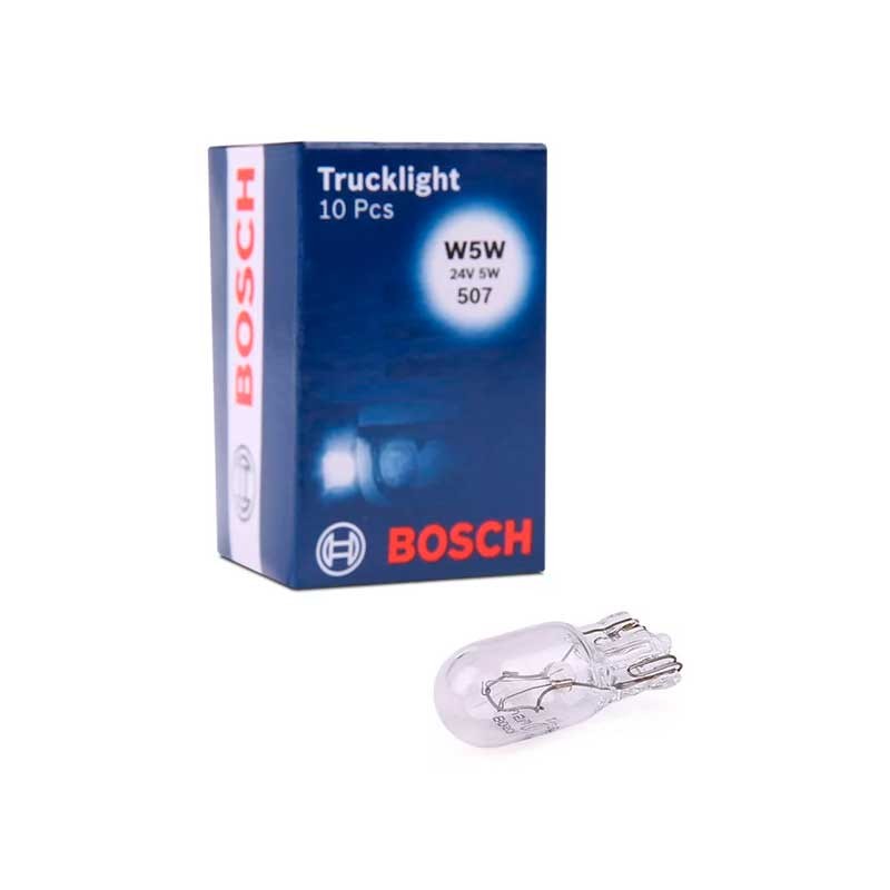 Халогенна крушка Bosch Eco W5W, 24V, W2,1x9,5d, 1 брой 1 -Mixauto.bg
