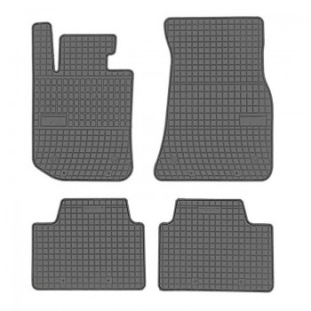 Гумени стелки Frogum за BMW 3 G20, G21 (2018-), черен цвят, 4 части 1- Mixauto.bg
