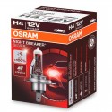 Халогенна крушка Osram Night Breaker Silver H4 +100% 60W/55W, 12V, P43t, 1 брой 1 - Mixauto.bg