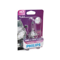 Халогенна крушка Philips Vision Plus H7 +60%, 55W, 12V, PX26d, 1 брой 1 - Мixauto.bg