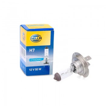 Халогенна крушка Hella H7, 55W, 12V, 1 брой 1 - Mixauto.bg