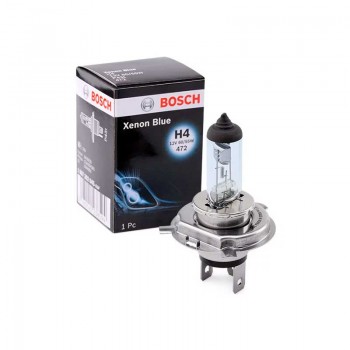 Халогенна крушка Bosch Xenon Blue H4, 60W / 55W, 12V, 1 брой 1 - Mixauto.bg