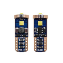 LED габаритни крушки T10 W5W Canbus, 6000 K, 600 lm, бяла светлина, 2 броя 3 - Mixauto.bg