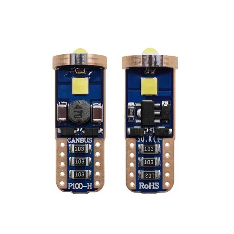 LED габаритни крушки T10 W5W Canbus, 6000 K, 600 lm, бяла светлина, 2 броя 3 - Mixauto.bg