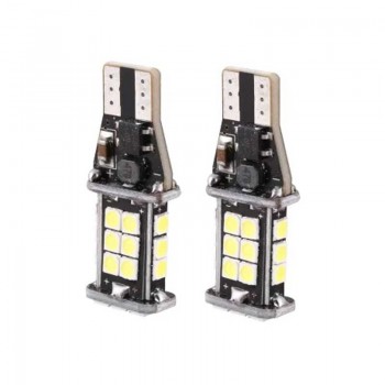 LED габаритни крушки T15 W16W Canbus, 6000 K, 1400 lm, бяла светлина, 2 броя 2 - Mixauto.bg
