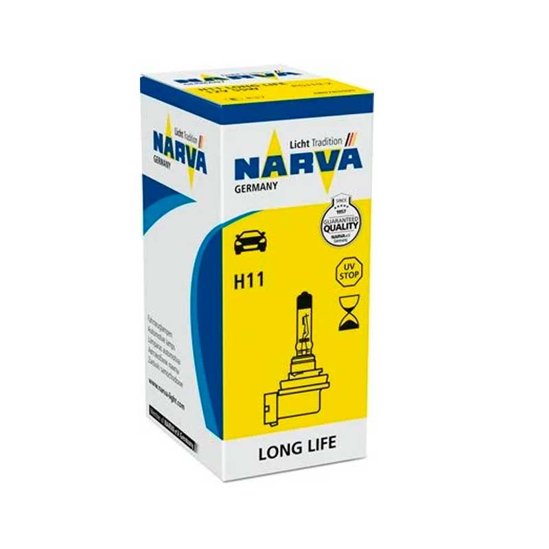 Халогенна крушка Narva Long Life H11, 55W, 12V, PGJ19-2, 1 брой 1- Мixauto.bg