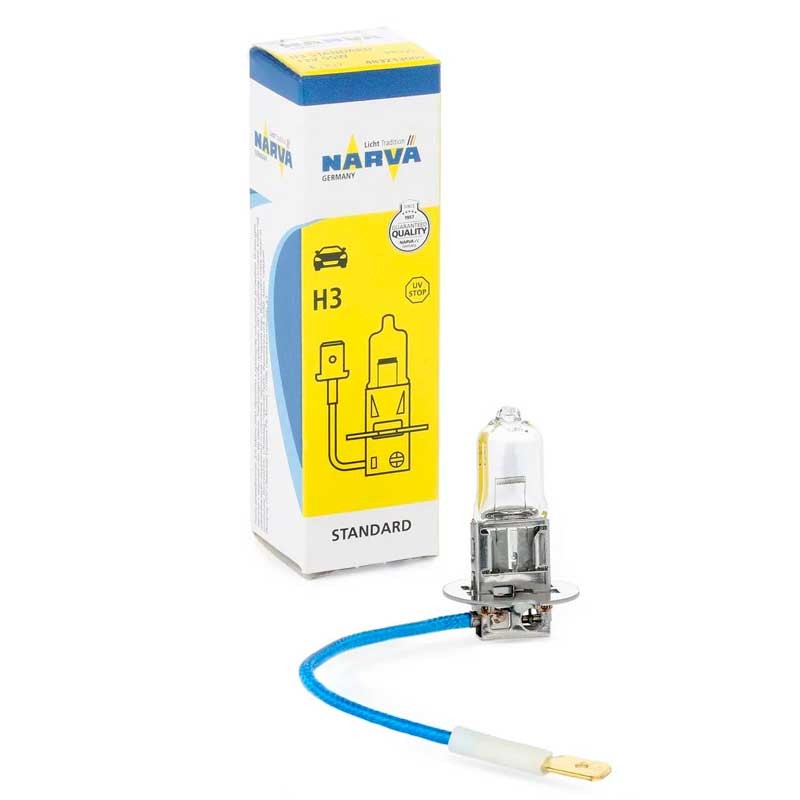 Халогенна крушка Narva H3, 55W, 12V, PK22s, 1 брой 1 - Mixauto.bg