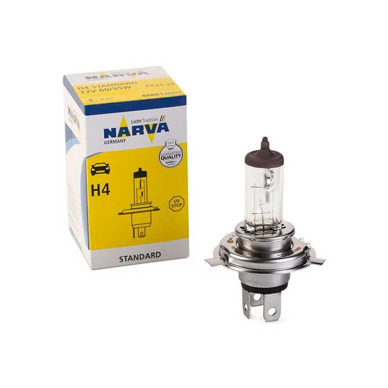 Халогенна крушка Narva H4 60/55W, 12V, PX26d, 1 брой 1 -  Mixuto.bg
