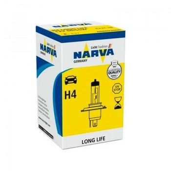 Халогенна крушка Narva H4 Long Life, 60/55W, 12V, 1 брой 1 - Mixauto.bg