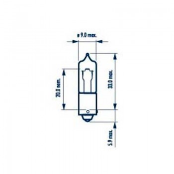 Халогенна крушка Narva H21W, 21W, 12V, BAY9s, 1 брой 3 - Mixauto.bg
