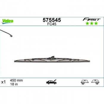 Чистачка Valeo First, 450 мм, 1 брой 4 - Mixauto.bg