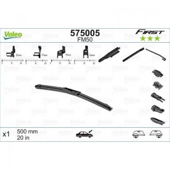 Чистачка Valeo First Multiconnection V2, 500 мм, 1 брой 4- Mixauto.bg