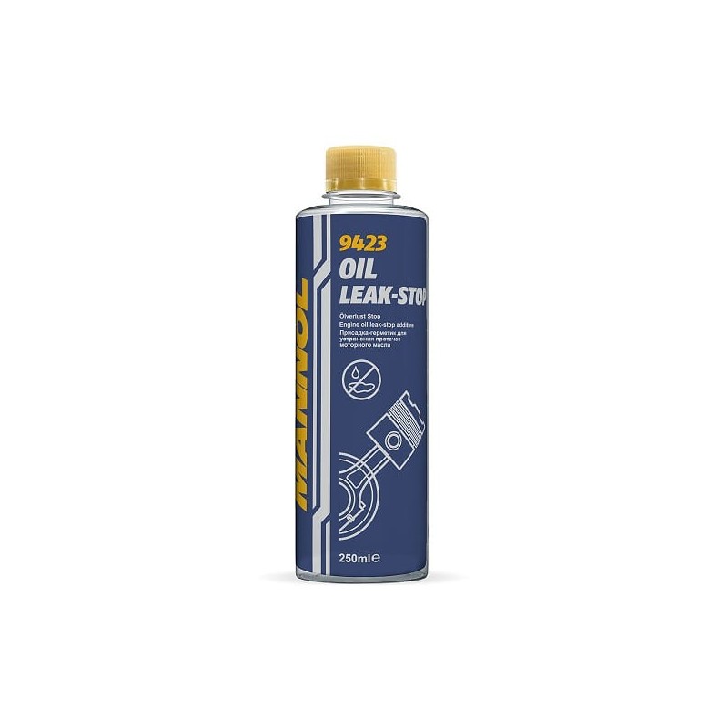 Добавка за спиране теч на масло Mannol Oil Leak Stop, 250 мл-mixauto.bg