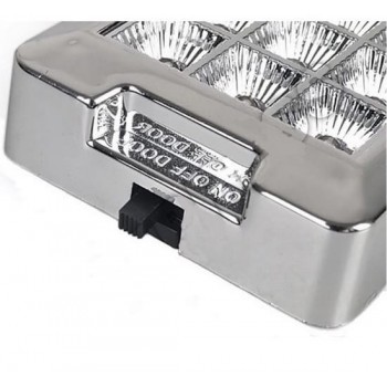 LED диоден плафон за купе 3 W, 6000 K, 12 см, 1 брой-mixauto.bg