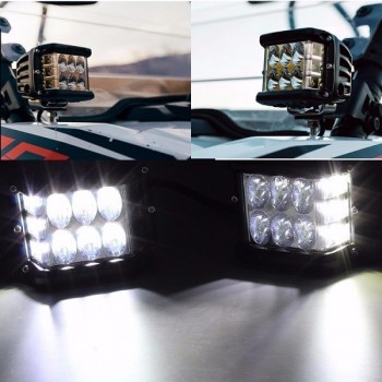 LED халогенен бар с бяла светлина 36 W, 6000 K, 3500 lm, 9,5 см, 1 брой-mixauto.bg