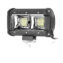 LED правоъгълен халогенен бар с бяла светлина, 54 W, 6500 K, 3000 lm, 13 см, 1 брой-mixauto.bg