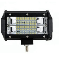 LED правоъгълен халогенен бар 72W, 12 / 24 V, 6000 К, 13 см, 1 брой-mixauto.bg