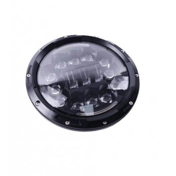 LED кръгъл халогенен бар с бяла и жълта светлина, 90 W, 6000 K, 3600 lm, 18 см-mixauto.bg