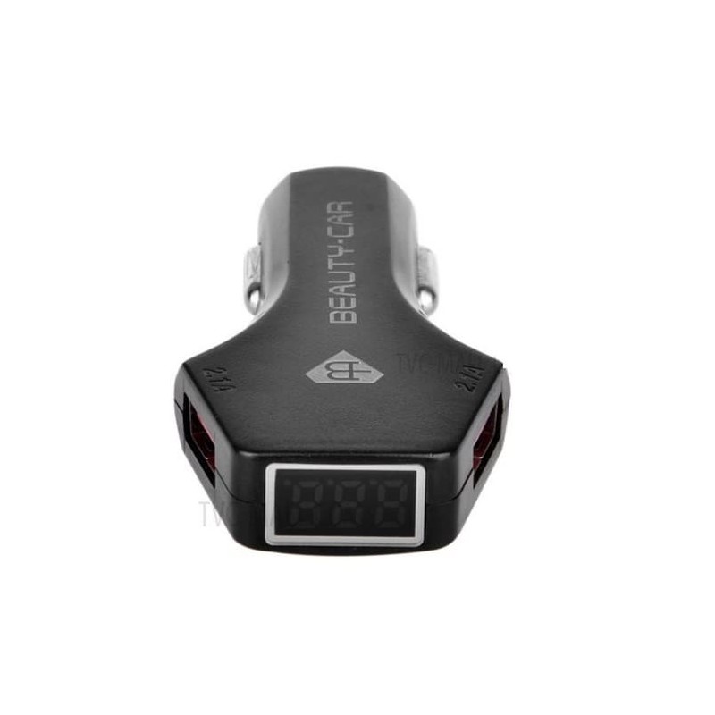 Волтметър за запалка, 2 USB порта-mixauto.bg