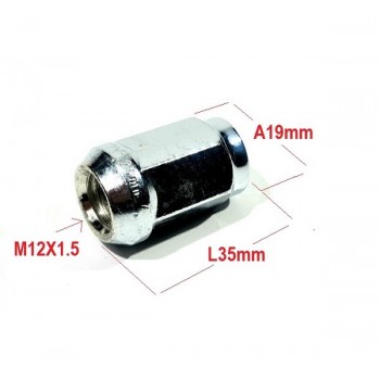 Гайка за джанта L35 M12x1,5 R A19, 1 брой-mixauto.bg