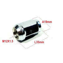 Гайка за джанта L35 M12x1,5 R A19, 1 брой-mixauto.bg