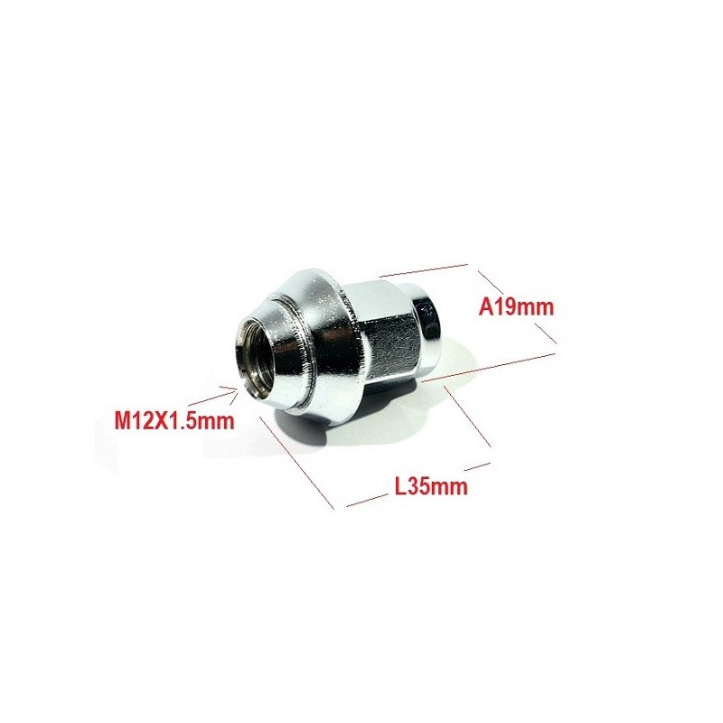 Гайки за джанти L35 M12x1,5 R A19-mixauto.bg