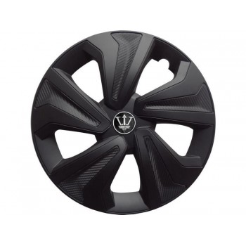Декоративни тасове за гуми 14", черен цвят, 4 броя-mixauto.bg