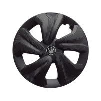 Декоративни тасове за гуми 14", черен цвят, 4 броя-mixauto.bg