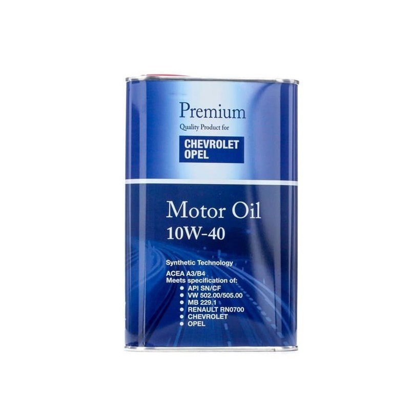 Двигателно масло Premium Opel/Chevrolet 10W40-mixauto.bg
