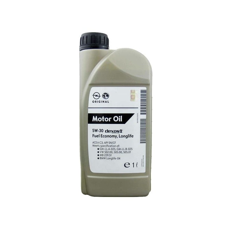 Двигателно масло GM Genuine Opel 5W30 Dexos2-mixauto.bg