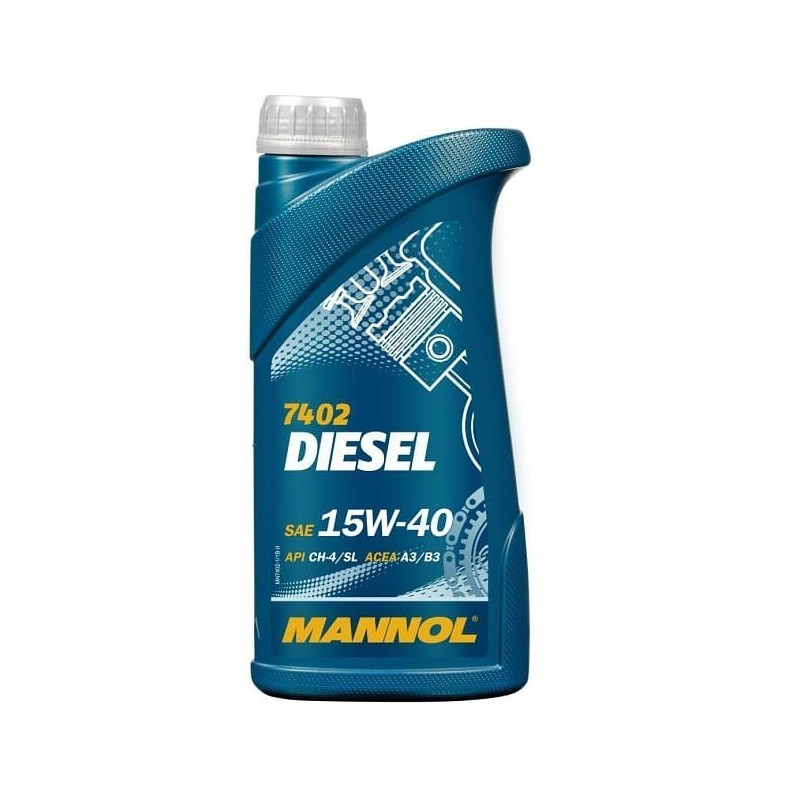 Двигателно масло Mannol Diesel 15W40-mixauto.bg