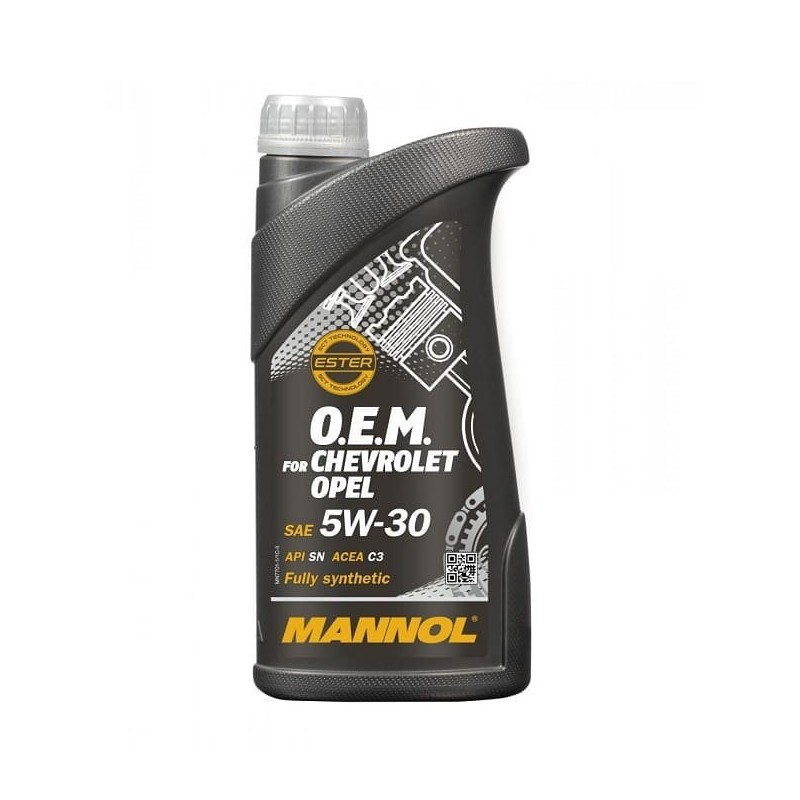 Двигателно масло Mannol OEM Chevrolet, Opel 5W30-mixauto.bg