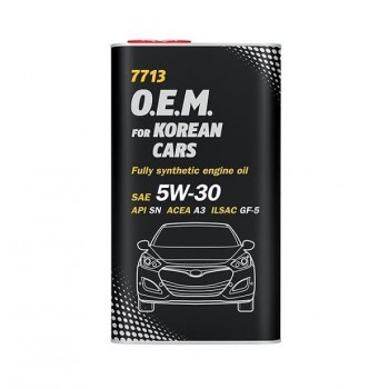 Двигателно масло Mannol OEM Hyundai, Kia 5W30-mixauto.bg