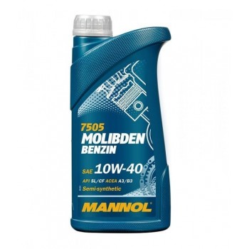 Двигателно масло Mannol Molibden Benzin 10W40-mixauto.bg