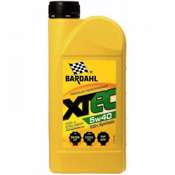 Двигателно масло Bardahl XTEC 5W40 C3-mixauto.bg