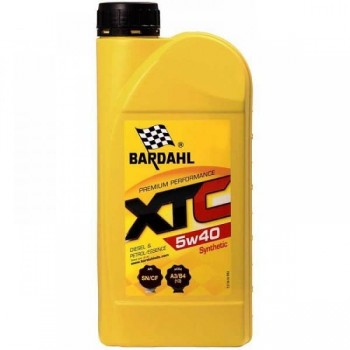 Двигателно масло Bardahl XTC 5W40 1 литър -mixauto.bg