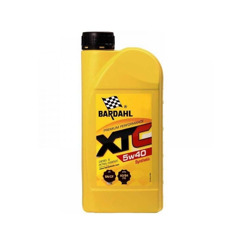 Двигателно масло Bardahl XTC 5W40 1 литър -mixauto.bg