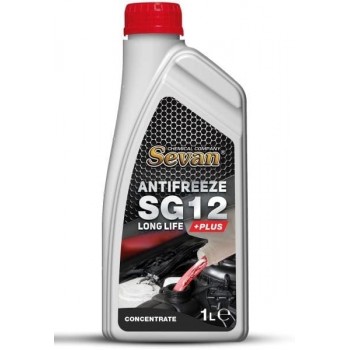 Червен Антифриз Sevan Longlife SG12 концентрат до -74°, 1 литър - Mixauto.bg