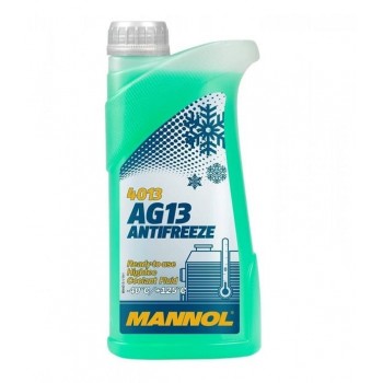 Зелен антифриз Mannol AG13 до -40°, 1 литър - Mixauto.bg