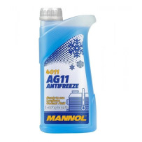 Син антифриз Mannol AG11 до -40° готов, 1 литър - Mixauto.bg