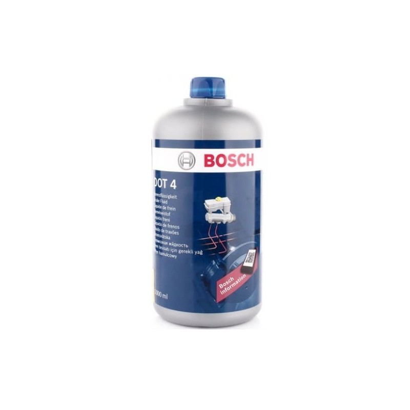 Спирачна течност Bosch DOT 4, 1 литър -Mixauto.bg